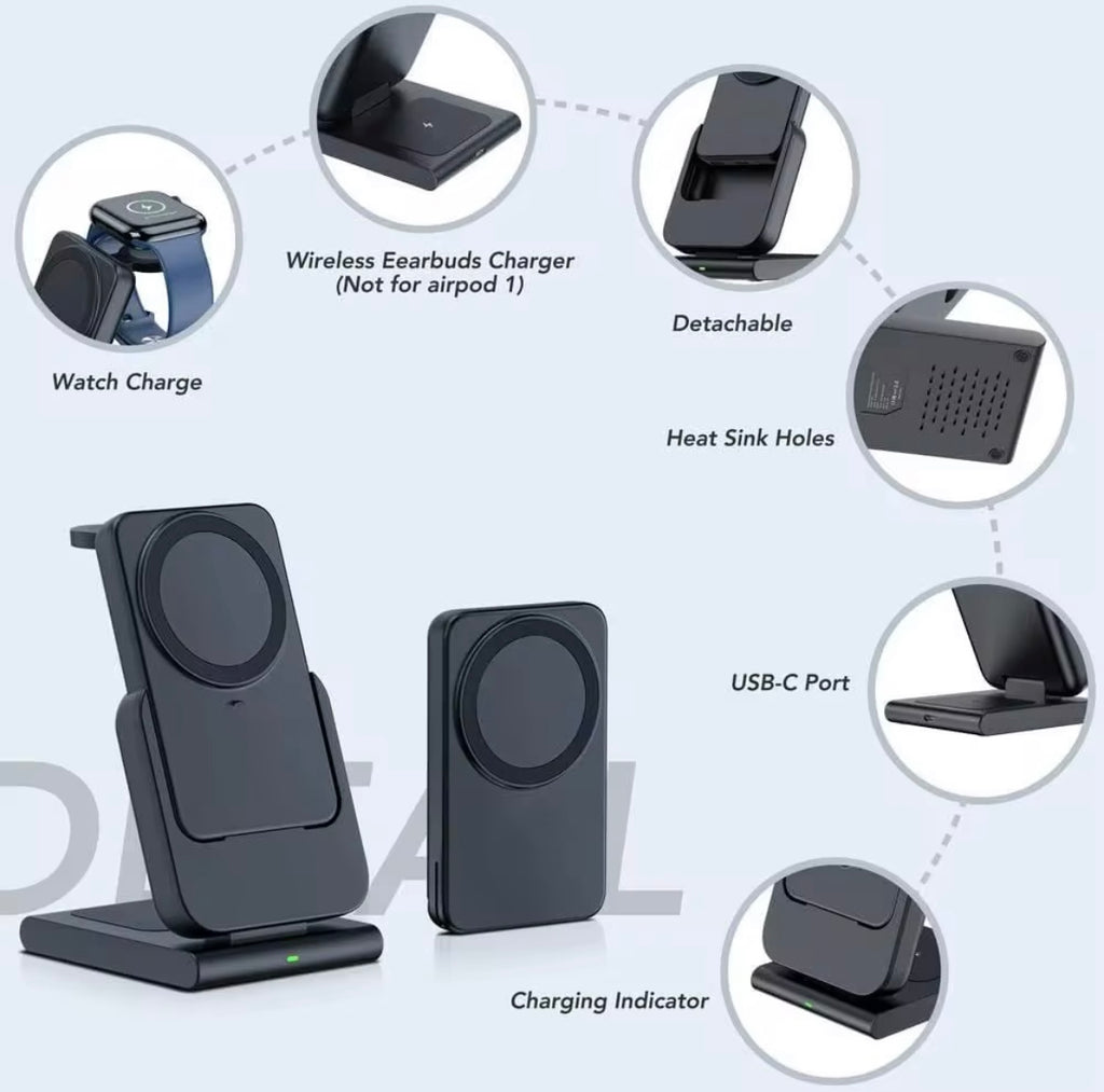 Midnight Black Powerbank                            Pearl White Powerbank