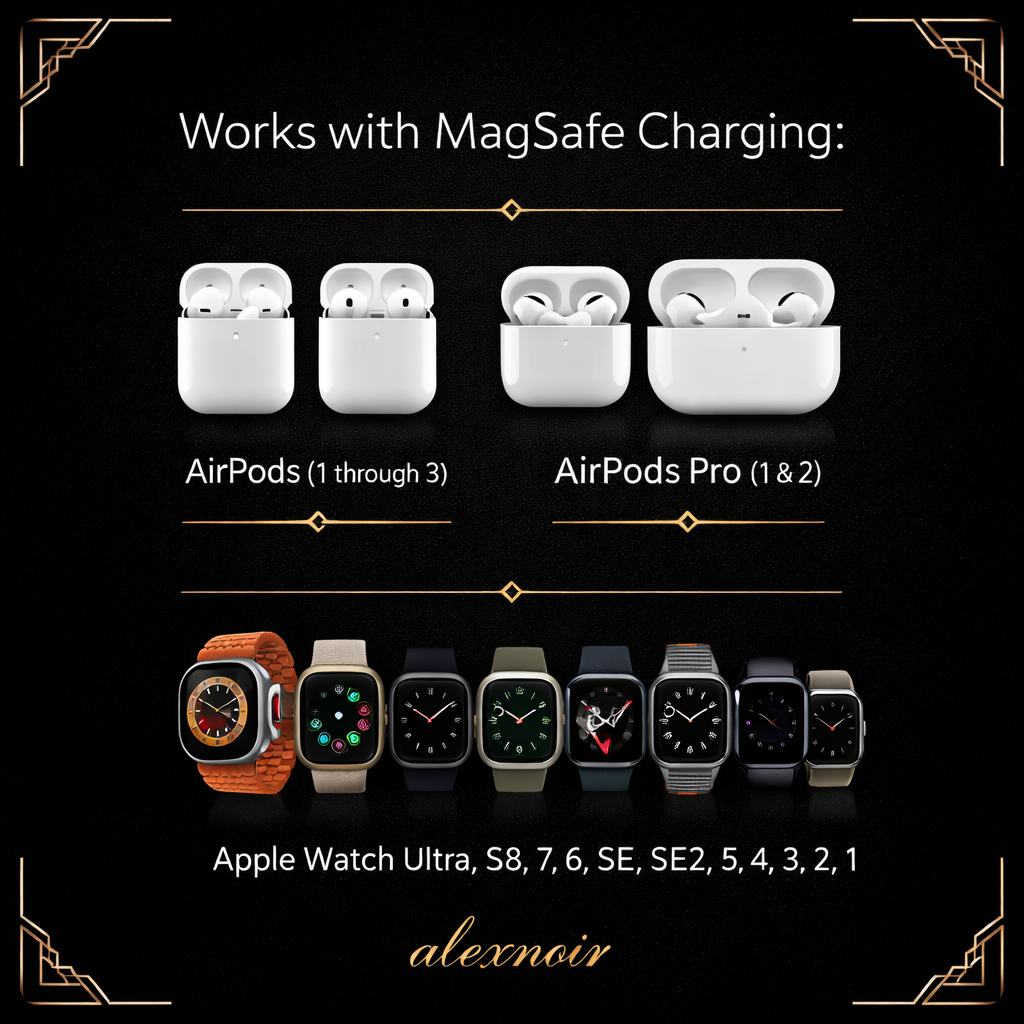 Midnight Black Powerbank                            Pearl White Powerbank